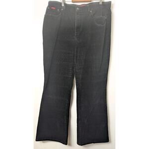 Chaps Denim Corduroy Pants Trousers Women's Size 14 Stretch 30.5" Inseam